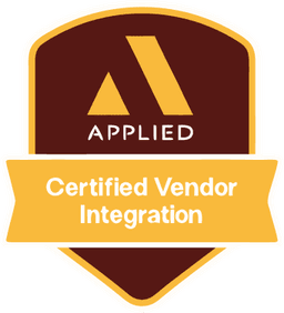 Applied Certified Vendor Integration badge